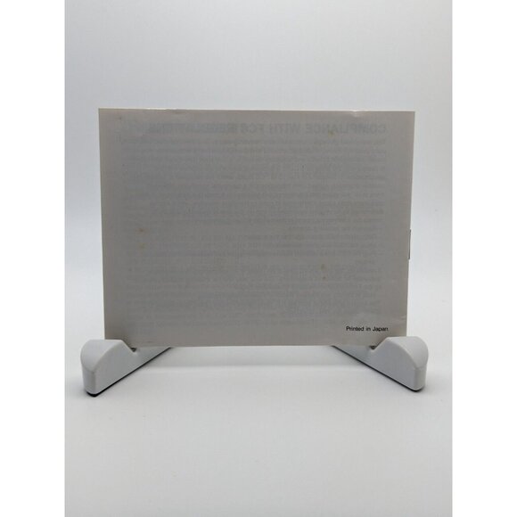 RoadBlasters (NES Nintendo, 1990) Authentic Manual Booklet Only - Picture 2 of 6